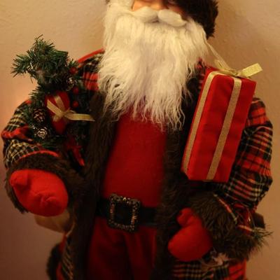 36" Decorative Santas (2)