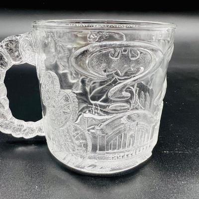 1995 McDonaldâ€™s Batman Forever Series Glass Mugs