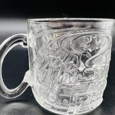 1995 McDonaldâ€™s Batman Forever Series Glass Mugs