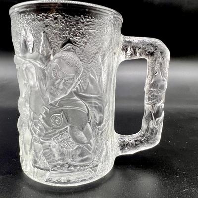 1995 McDonaldâ€™s Batman Forever Series Glass Mugs