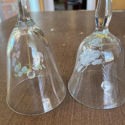 2 Glass Bells