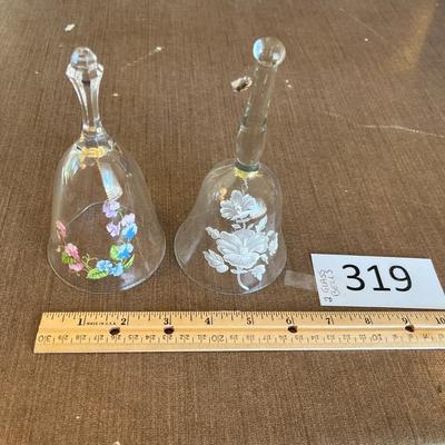 2 Glass Bells