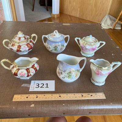 3 Cream & Sugar Sets