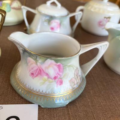 Misc Lot of Cream & Sugar Dishes