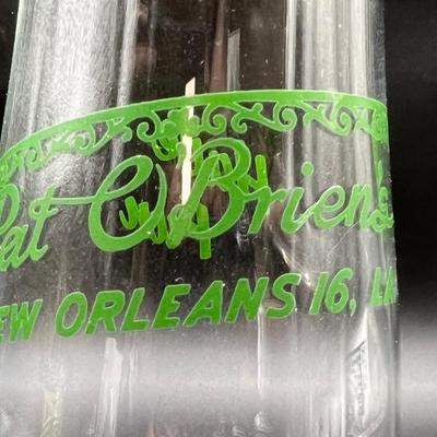 New Orleans Lot of Bar Glasses