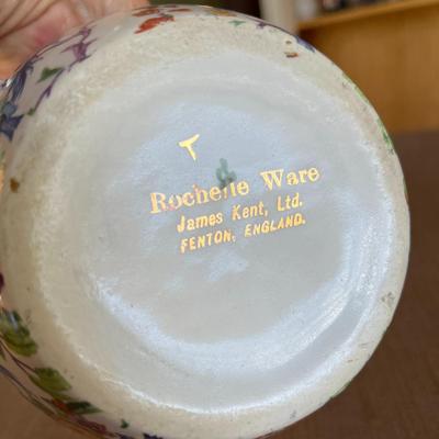 Fenton Floral Pitcher