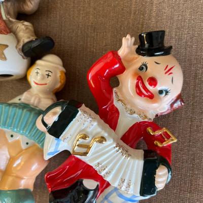 Accordion Figurines - 5 Pieces