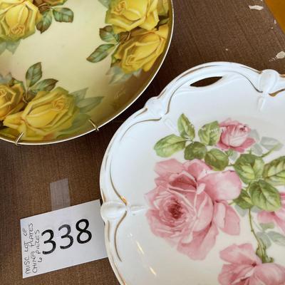 Misc Lot of China Plates