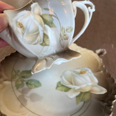 German Pitcher & Plate