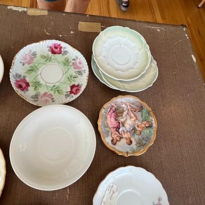 Misc Lot of Small Plates & Saucers