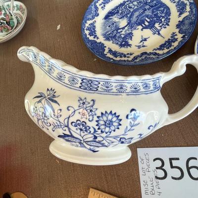 Misc Lot of Blue Pieces