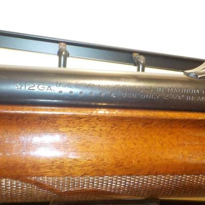 Remington Model 870 Magnum, 12 gauge. est. $300 to $600.