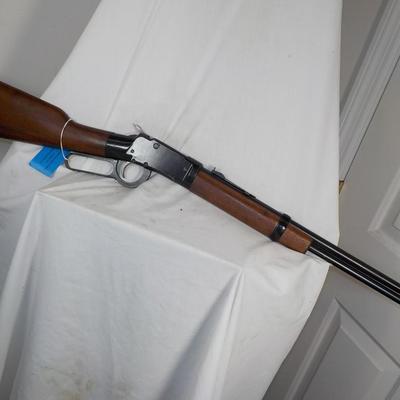 Ithaca Lever action single shot 22 cal. rifle. est. $180 to $400.