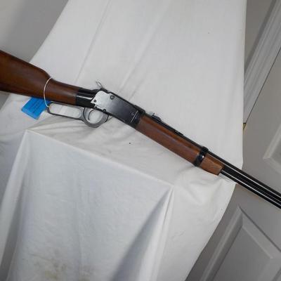 Ithaca Lever action single shot 22 cal. rifle. est. $180 to $400.