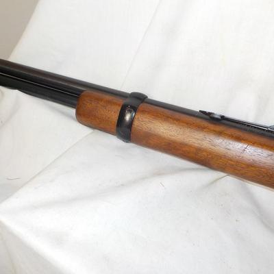 Ithaca Lever action single shot 22 cal. rifle. est. $180 to $400.