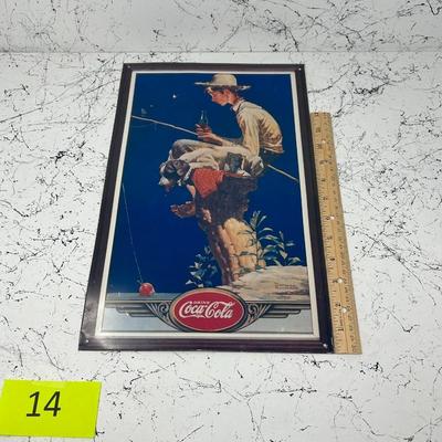 Vintage Coca-Cola Tin Sign