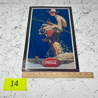Vintage Coca-Cola Tin Sign