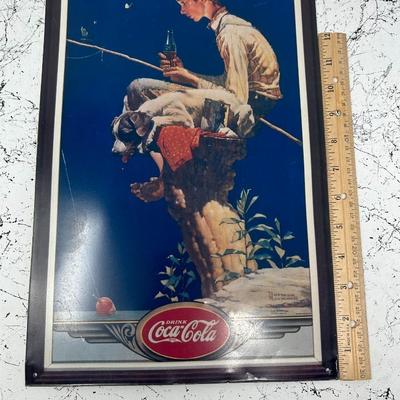 Vintage Coca-Cola Tin Sign