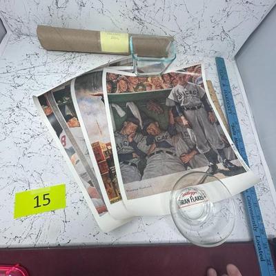 3 Norman Rockwell Kellogg's Prints