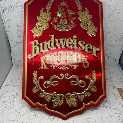 Vintage Anheuser-Busch Budweiser Sign