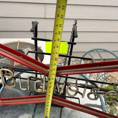 Vintage Budweiser Neon Sign (not working)