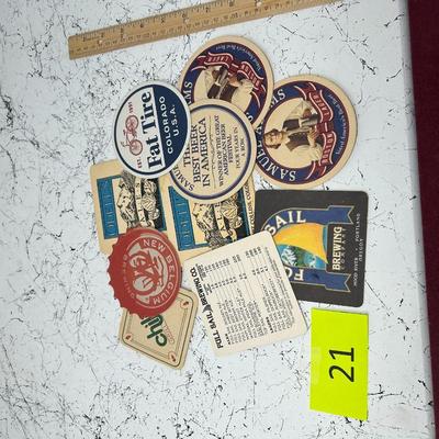 Assorted Beer Coasters