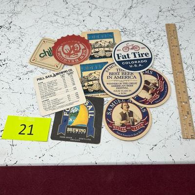 Assorted Beer Coasters