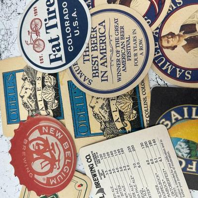 Assorted Beer Coasters