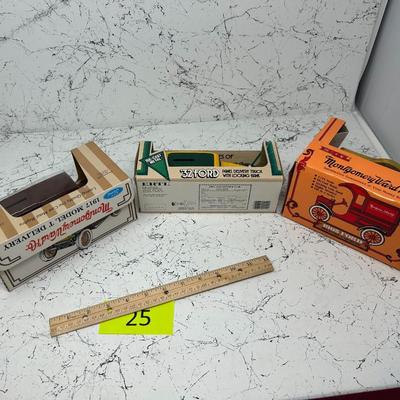 Montgomery-Ward Truck Banks