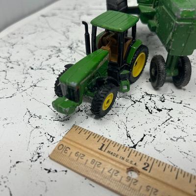 Small Vintage Metal Tractors
