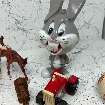 Vintage Toys fisher price, Breyer, pull string bugs + more