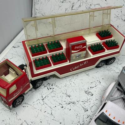 Vintage Toy Trucks (Coca-Cola, A-Team)