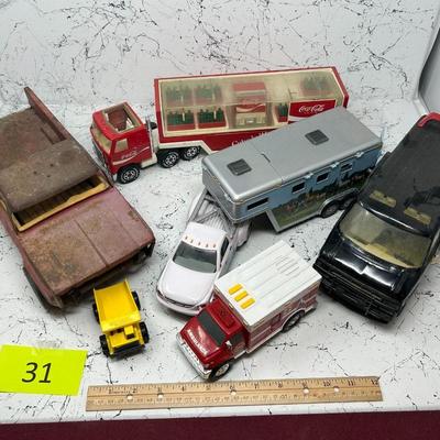 Vintage Toy Trucks (Coca-Cola, A-Team)