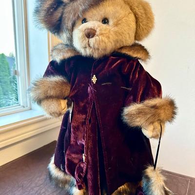 Winter Velvet Bear