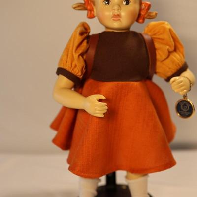 8" HUMMEL School Girl Doll - Made in Germany