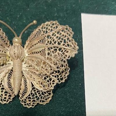 Beautiful Butterfly Brooch