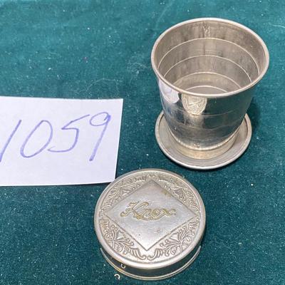 Vintage Knox Telescoping Collapsable Cup