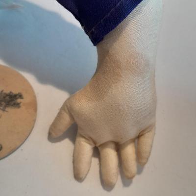 3 Dolls - Tripod mark Chinese doll - Japanese Geisha Doll - Composition Asian Doll