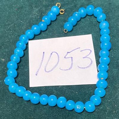 Blue Strand Necklace