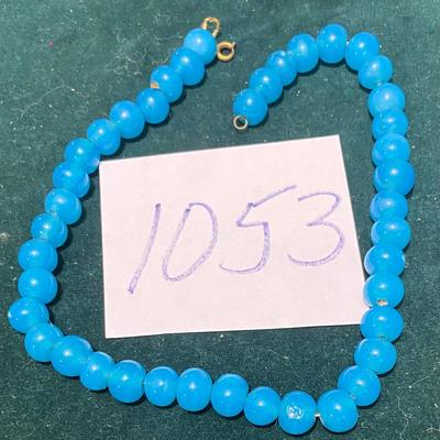 Blue Strand Necklace