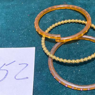 Lucite Braceletts and More