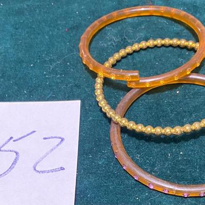 Lucite Braceletts and More