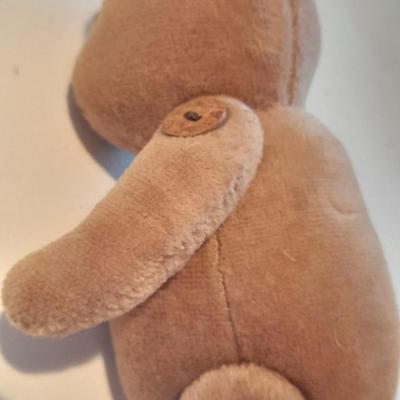 19" Plastic doll with noise maker and her Jointed teddy bear