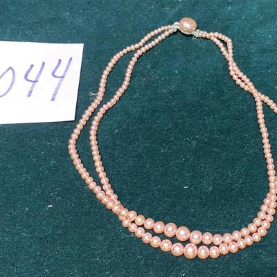 Vintage Double Stranded Necklace