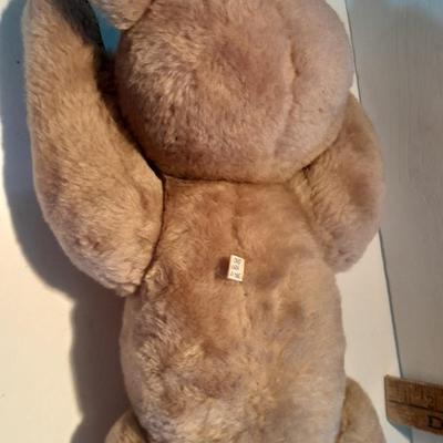 Vintage jointed Teddy Bear "Once Upon A Time" Signed Teddy Collectible