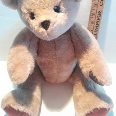 Vintage jointed Teddy Bear "Once Upon A Time" Signed Teddy Collectible
