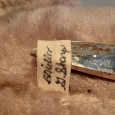 Vintage jointed Teddy Bear "Once Upon A Time" Signed Teddy Collectible