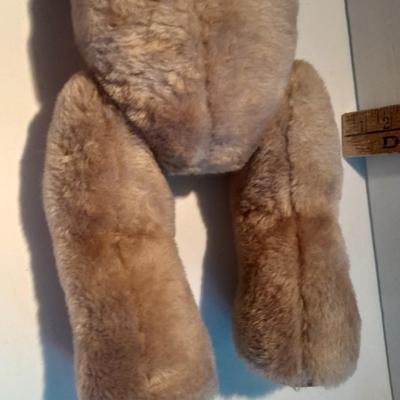 Vintage jointed Teddy Bear "Once Upon A Time" Signed Teddy Collectible