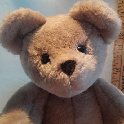 Vintage jointed Teddy Bear "Once Upon A Time" Signed Teddy Collectible
