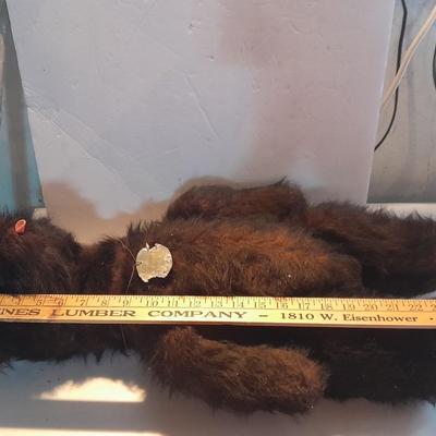 One of a kind VINTAGE 1963 "Oscar Jouet" Anima Paris Teddy bear made in France TALKING